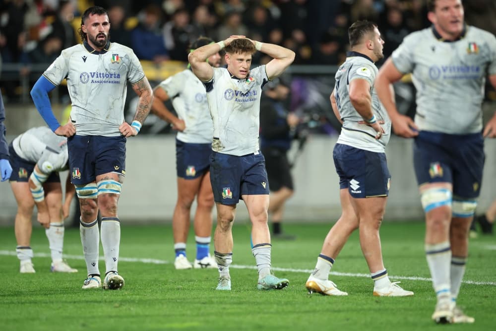 Italy have been forced into a host of changes for their clash with the Wallabies. Photo: Getty Images