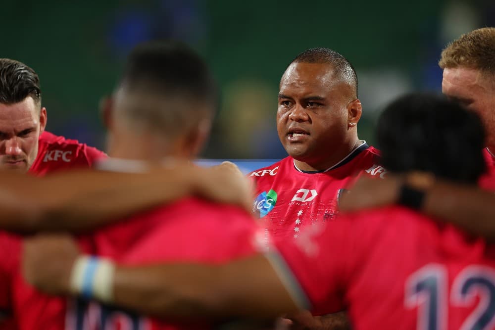 Sam Talakai and the Rebels are out to 'fire a shot' in their quest for finals football. Photo: Getty Images