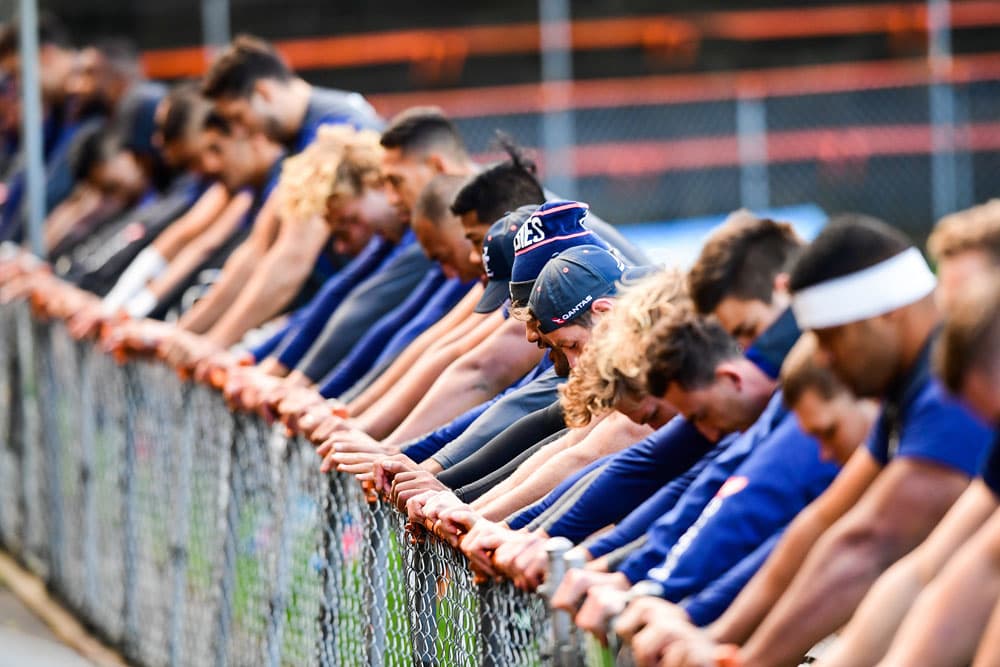 The Wallabies, pictured here in June, are back at work in 2019. Photo: RUGBY.com.au/Stuart Walmsley