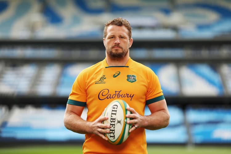 James Slipper will play his final Test for the Wallabies in Perth on Saturday. Photo: Getty Images
