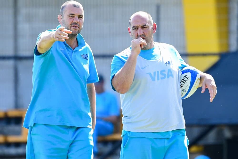 Mario Ledesma says he feels for Michael Cheika ahead of his side's clash against the Wallabies. Photo: Stu Walmsley/Rugby Australia