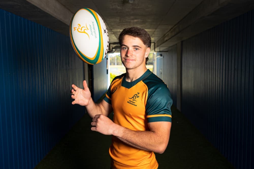 Teddy Wilson is ready to lead the Junior Wallabies. Photo: RA Media/Brenden Hertel