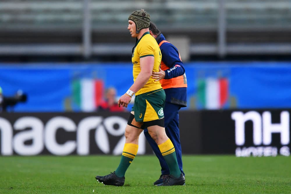 David Pocock came off early against Italy. Photo: Getty Images