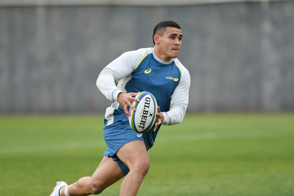 Izaia Perese will start at outside centre. Photo: ARU Media/Levan Verdzeuli