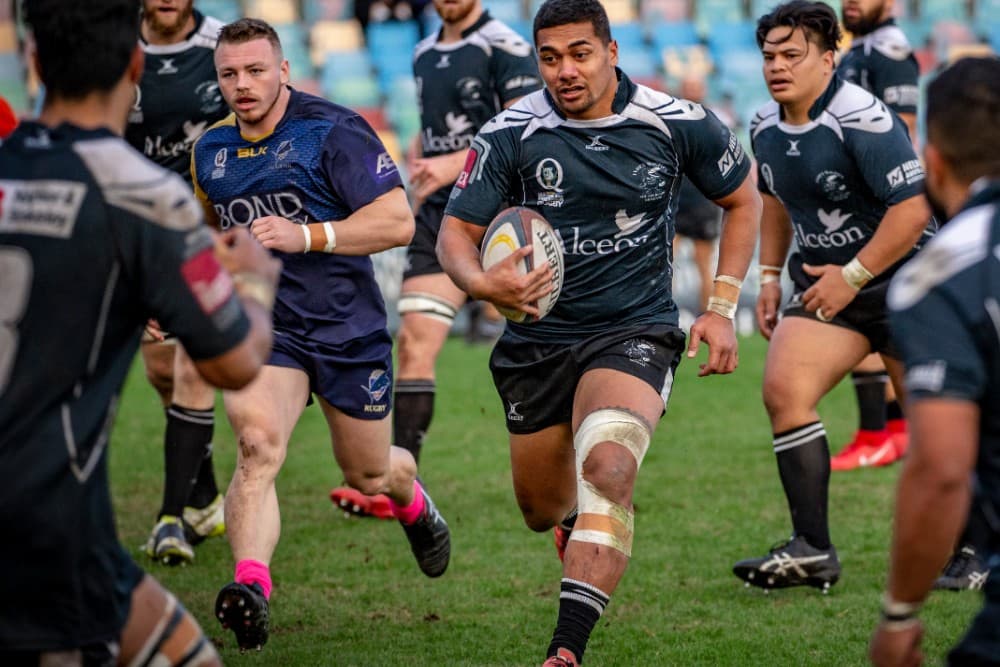 Chris Feauai-Sautia in action for Souths. Photo: QRU Media Unit/Brendan Hertel