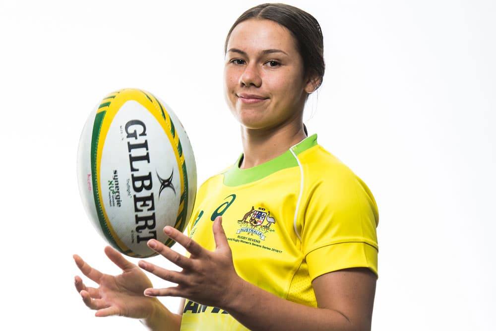 Shanice Parker is one of the new Sevens faces. Photo: Getty Images