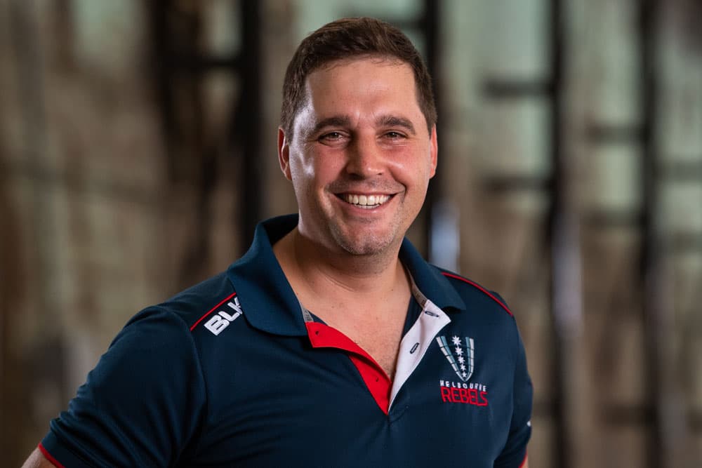 Dave Wessels has re-signed with the Melbourne Rebels. Photo: RUGBY.com.au/Stuart Walmsley
