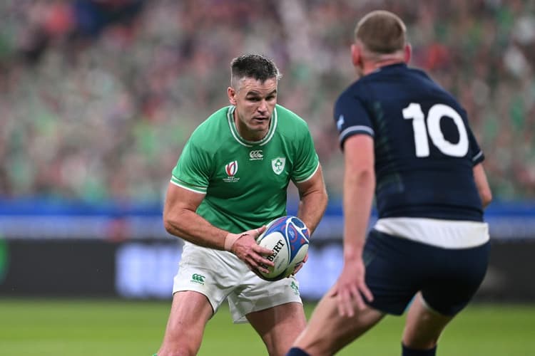 Former Ireland captain Johnny Sexton has been appointed as an assistant coach to Andy Farrell for the British and Irish Lions tour to Australia. Photo: Getty Images