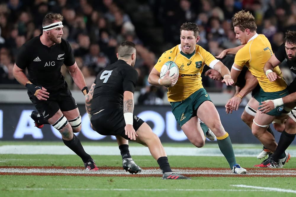 Bernard Foley helped set up the disallowed Henry Speight try. Photo: Getty Images