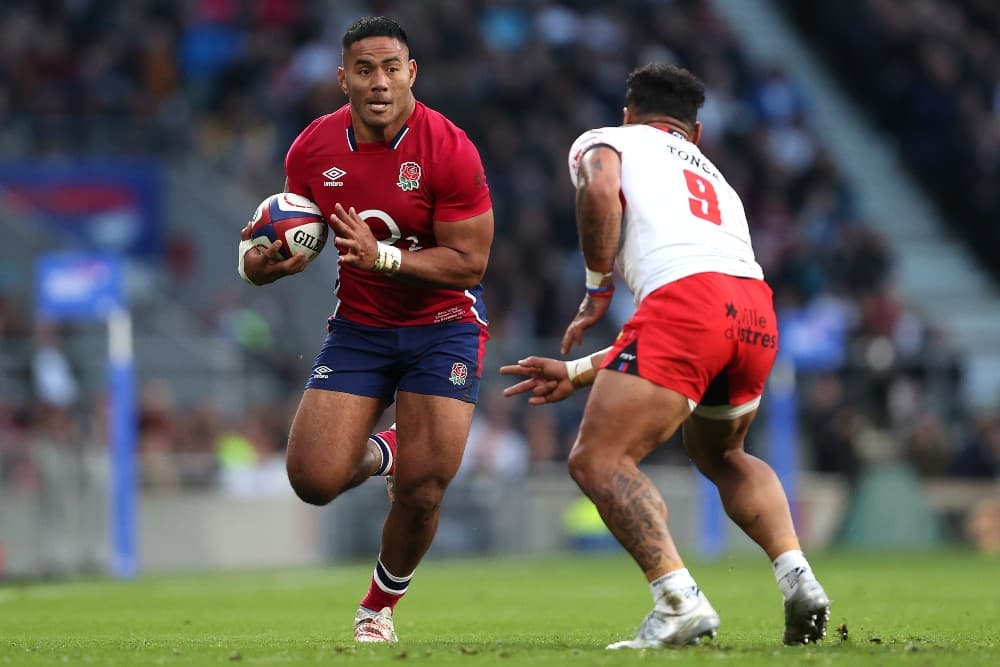 Manu Tuilagi is a late withdrawal for England for their clash against Wales. Photo: Getty Images