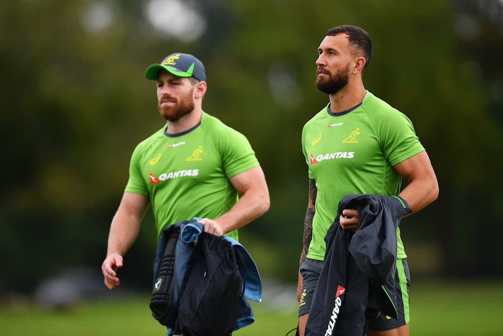Quade Cooper will be put to the test at 10 against Bernard Foley. Photo: Getty Images 