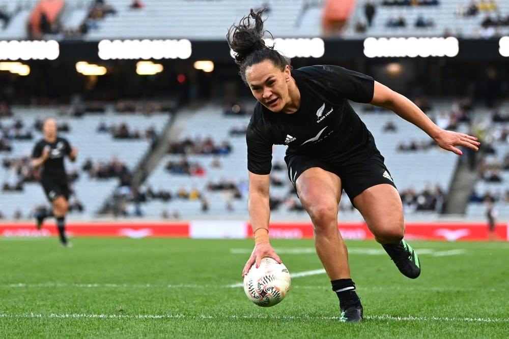 The Black Ferns have sent a message to the rest of the competition with a 95-12 thumping of Japan. Photo: Getty Images
