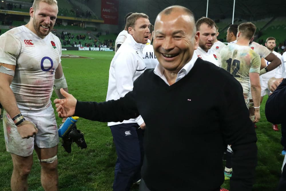 Jones looking for killer blow. Photo: Getty Images
