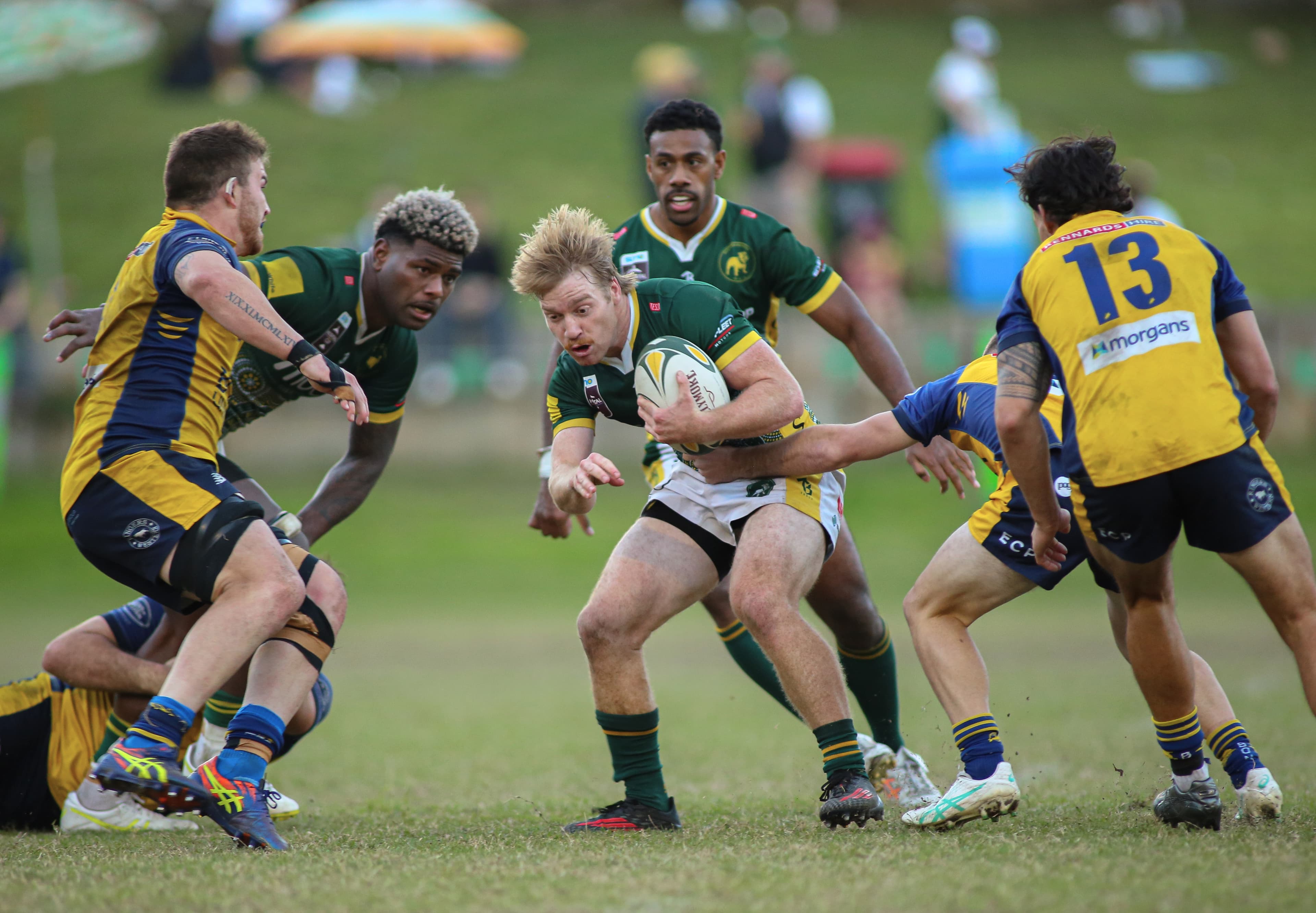 Reds flyhalf Harry McLaughlin-Phillips...key figure in welcome Wests' win. Photos: Holly Hope Creative: 