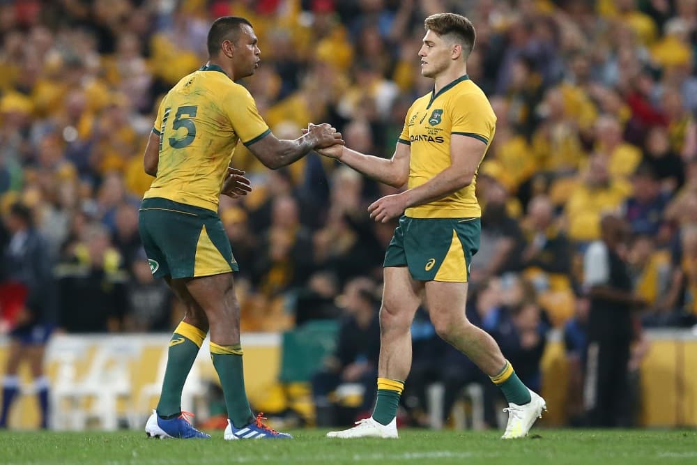 James O'Connor and Kurtley Beale are set to feature together for the Western Force. Photo: Getty Images