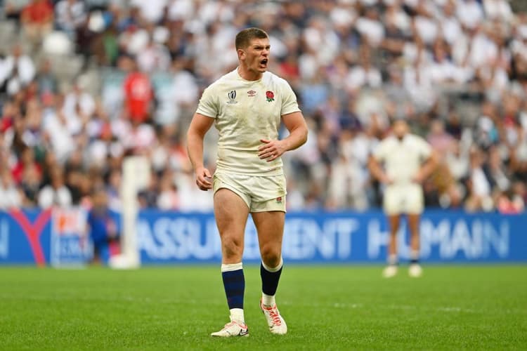 Andy Farrell has urged British and Irish Lions fans to get behind his son Owen's shock call-up to Australia. Photo: Getty Images