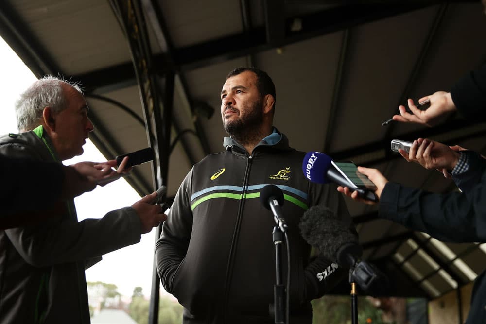 Michael Cheika isn't biting on All Blacks bait. Photo: Getty Images