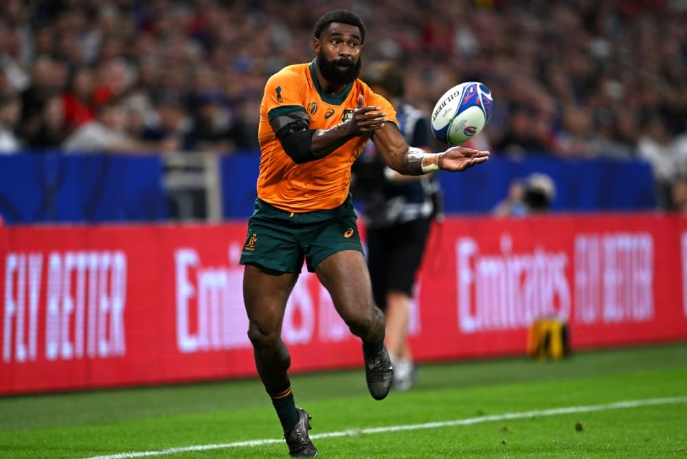 Marika Koroibete got a double off the bench as Panasonic Wild Knights recorded a thumping win. Photo: Getty Images