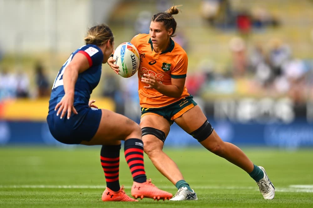 Demi Hayes reflects on her journey back to Rugby after his ACL injury. Photo: Getty Images