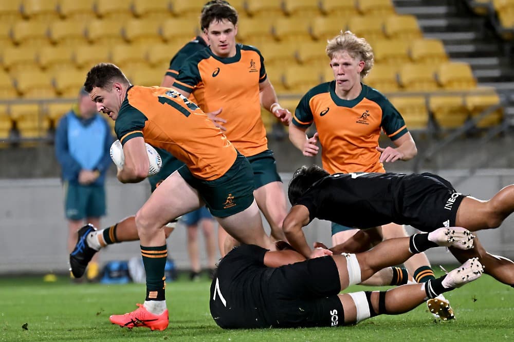 Taj Annan returns for the Junior Wallabies against New Zealand. Photo: Getty Images