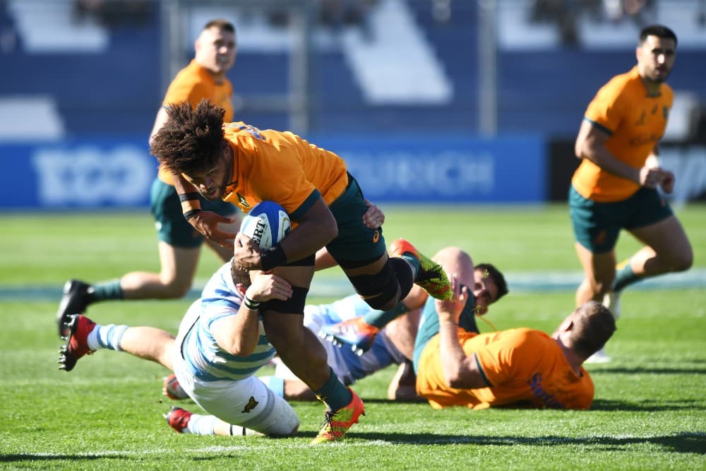 Rob Valetini was one of the few shining lights in the defeat, Photo: Getty Images