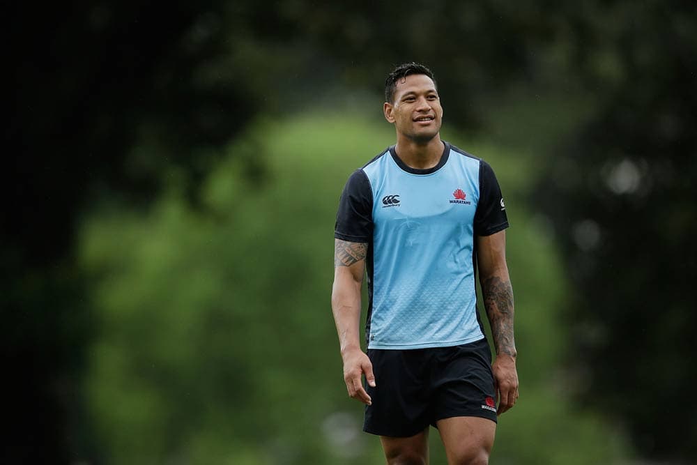 Israel Folau isn't worried by the Waratahs' past clashes with the Highlanders. Photo: Getty Images