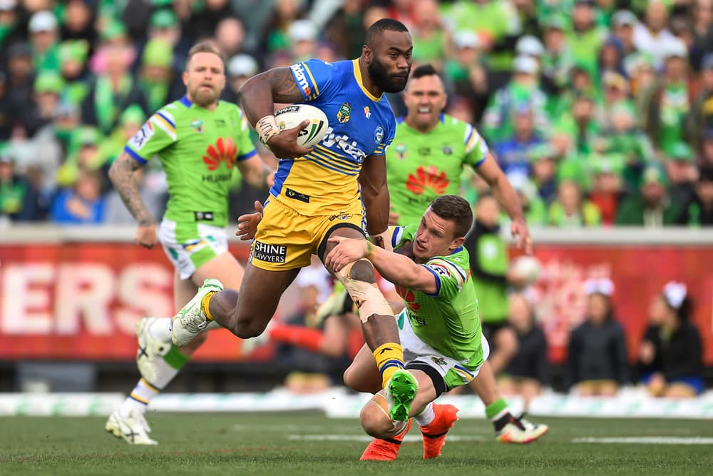 Toulon has announced the acquisition of Parramatta winger Semi Radradra. Photo:Getty Images