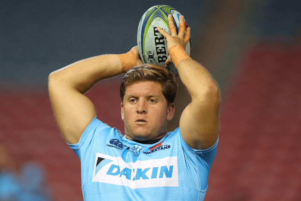 Damien Fitzpatrick has re-signed with the Waratahs. Photo: Getty Images