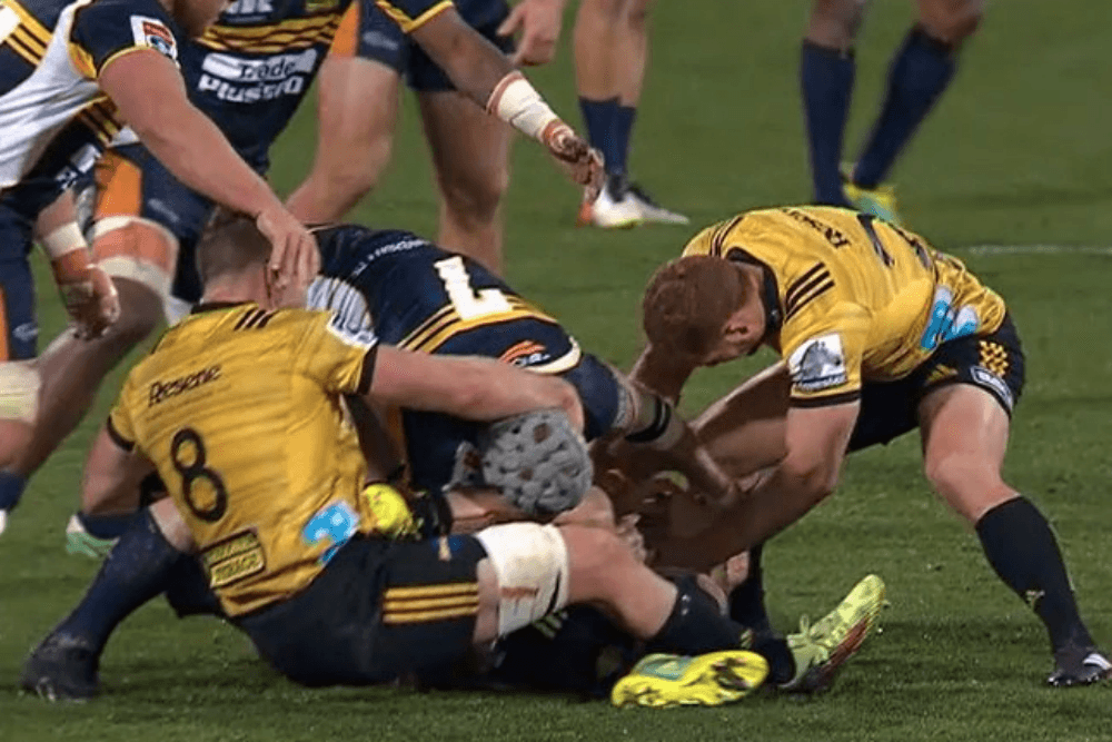 David Pocock is in danger of getting seriously hurt, according to Dan McKellar. Photo: FoxSports.