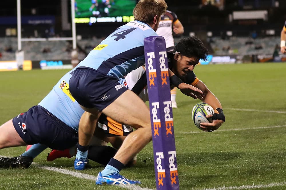 Pete Samu scored a brace against the Waratahs. Photo: Getty Images