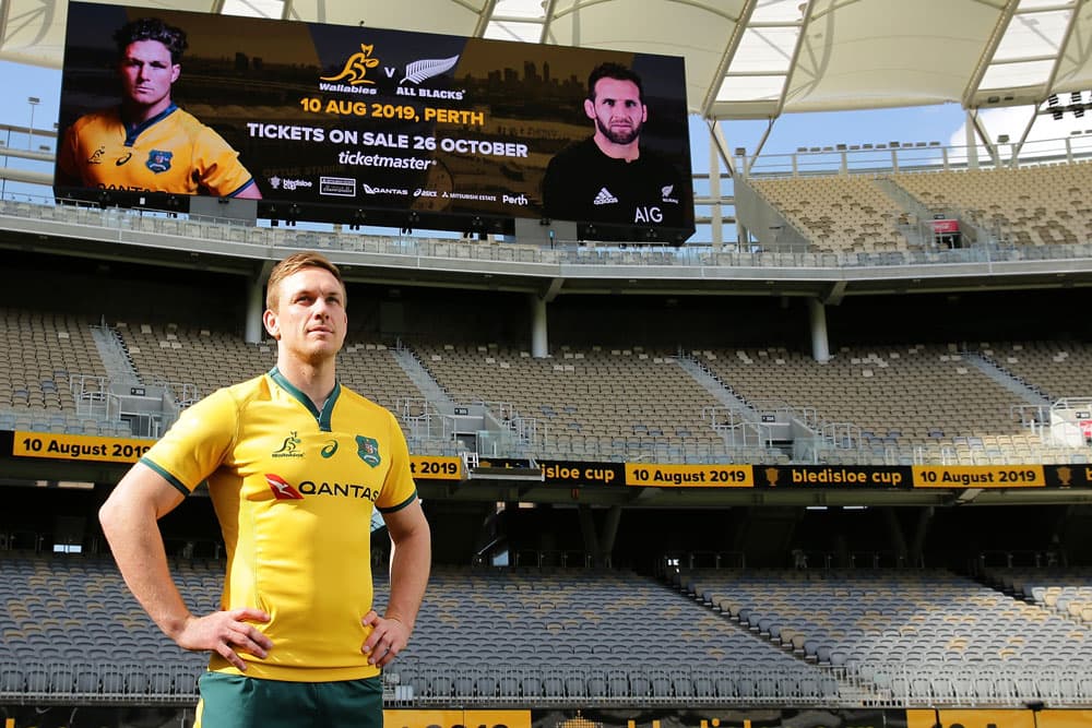 Dane Haylett-Petty hopes to be watching some Force products play at Leichhardt Oval. Photo: Getty Images