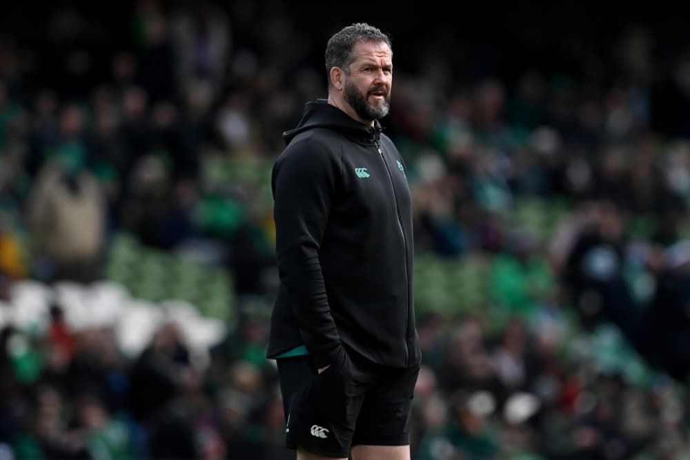 Andy Farrell is full of respect for Ireland ahead of Saturday's clash with Australia. Photo: Getty Images