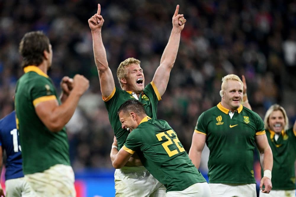 South Africa booked their spot in the semis with a win over France. Photo: Getty Images