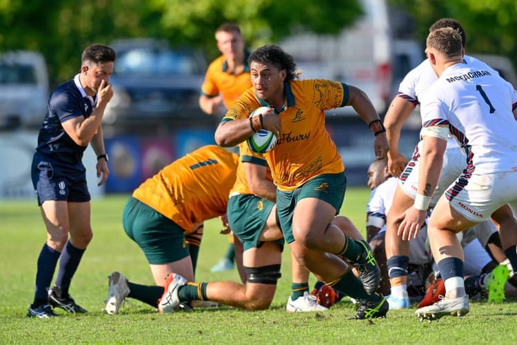Australia U20s went down after the siren to England U20s. Photo: World Rugby