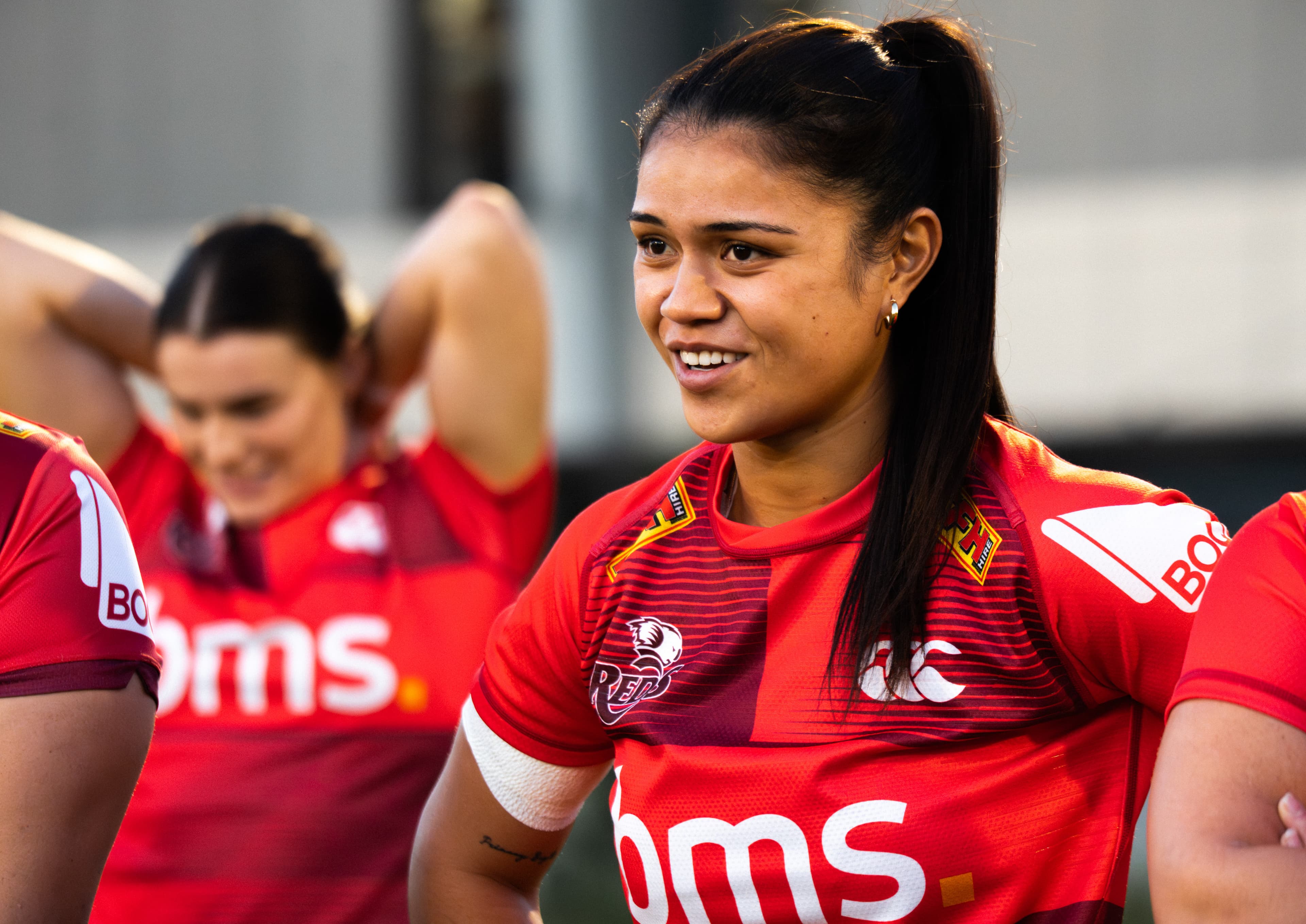Alysia Lefau-Fakaosilea...back for the Reds and ready to play a mix of sevens and 15-a-side rugby
