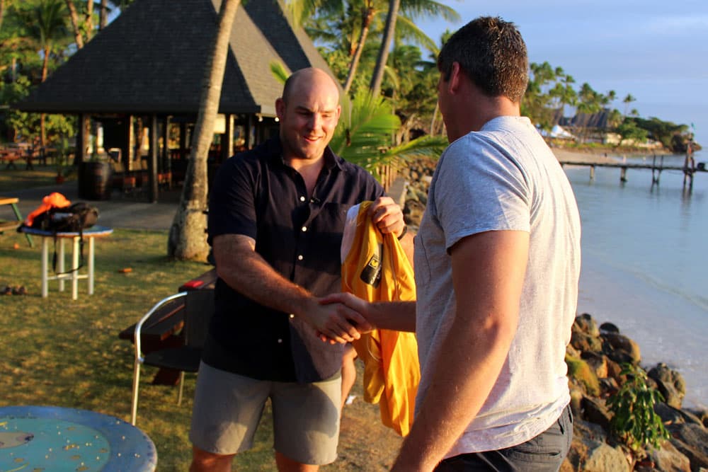 Stephen Moore has been with the Classics in Fiji. Photo: Supplied