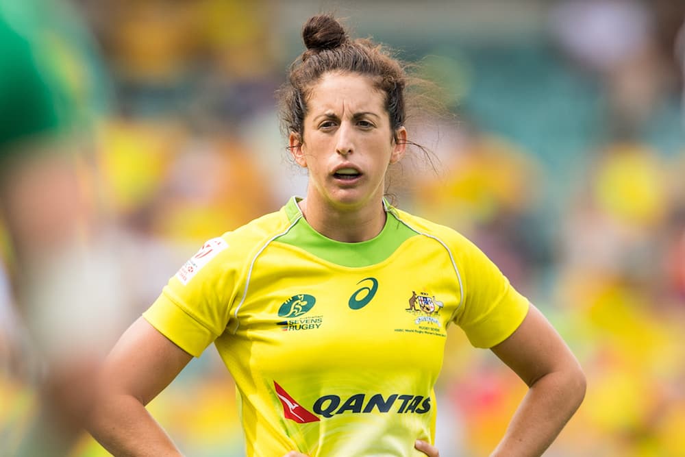 Alicia Quirk - one of the standout players on the first day in Clermont-Ferrand. Photo: ARU Media