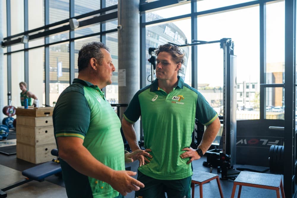 John Manenti is confident Michael Hooper can succeed in Sevens. Photo: RA Media/Julius Dimataga