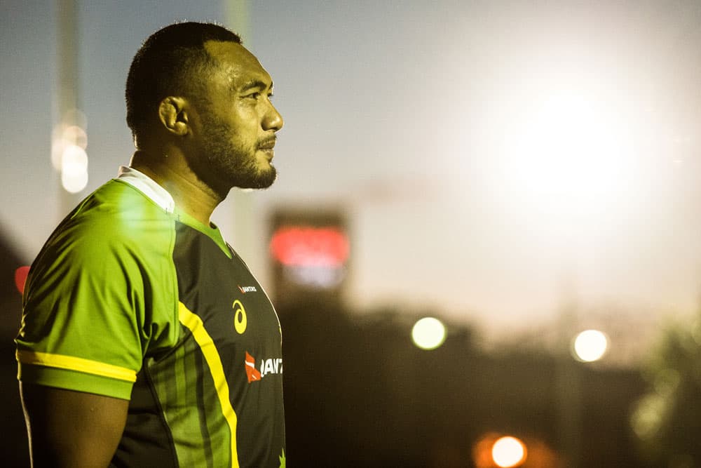 Sekope Kepu is starting in the Wallabies front row. Photo: ARU Media/Stu Walmsley