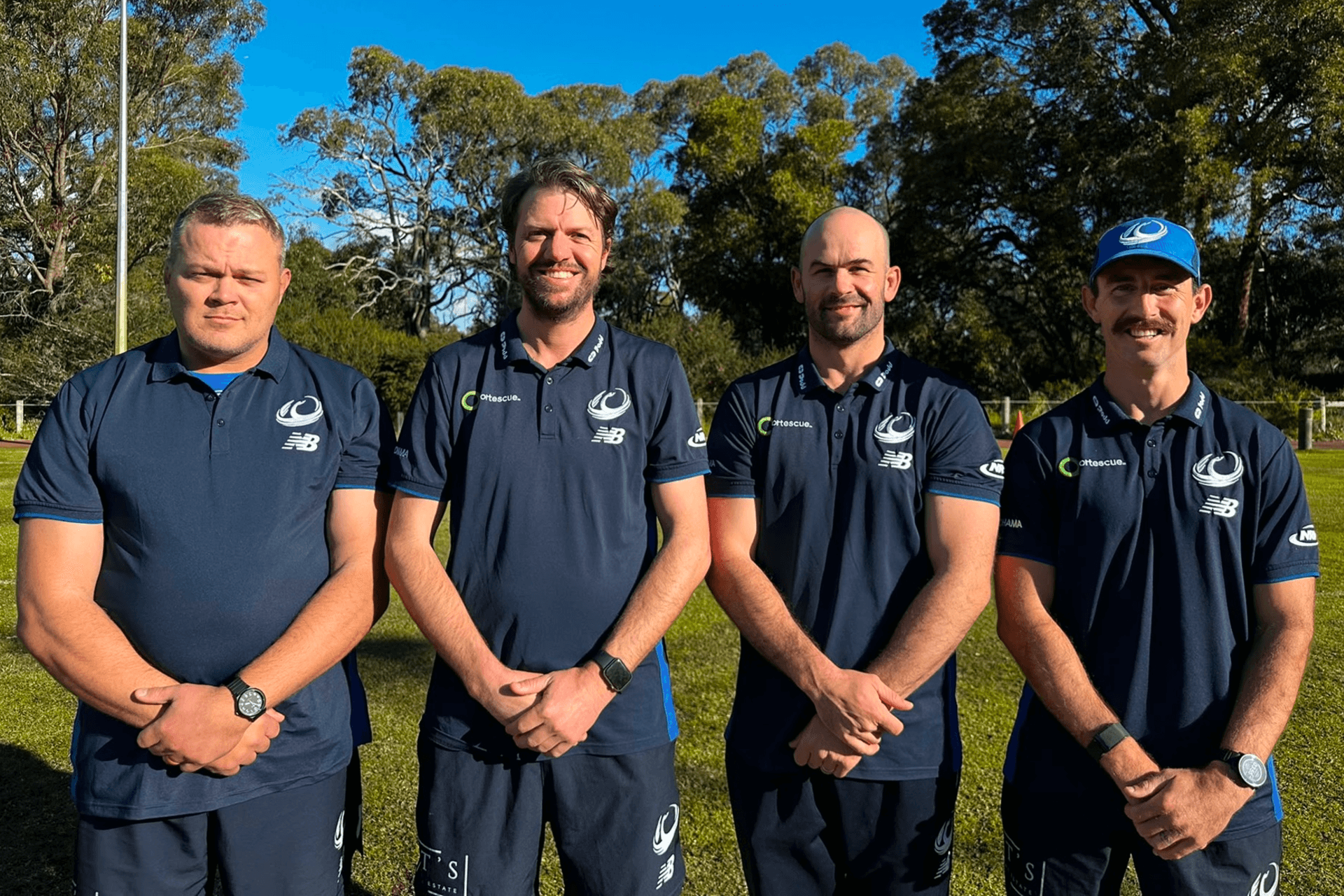 (L-R) Chris Heiberg, Damian Steele, Jonathon Lance and Nic White.
