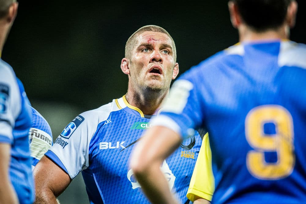 Matt Hodgson leads the Super Rugby competition for tackles in 2016. 