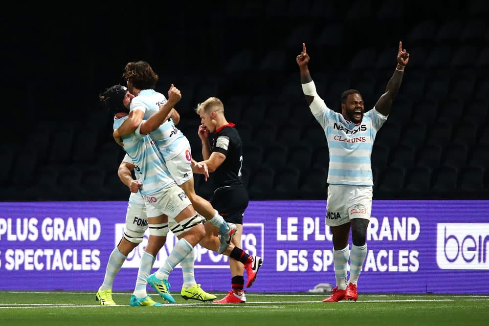 Racing reach Champions Cup Final over Saracens. Photo: Getty Images