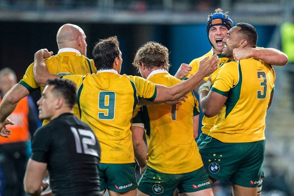 The Wallabies could head off-shore for a Bledisloe Cup. Photo: ARU Media./Stu Walmsley