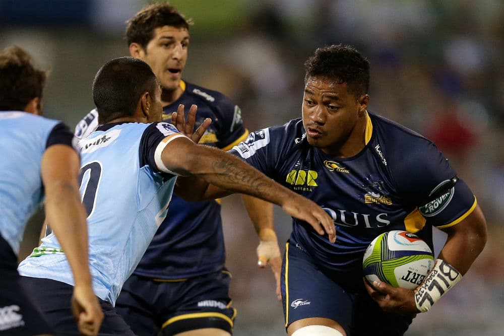 Ita Vaea returns to the Brumbies starting team. 