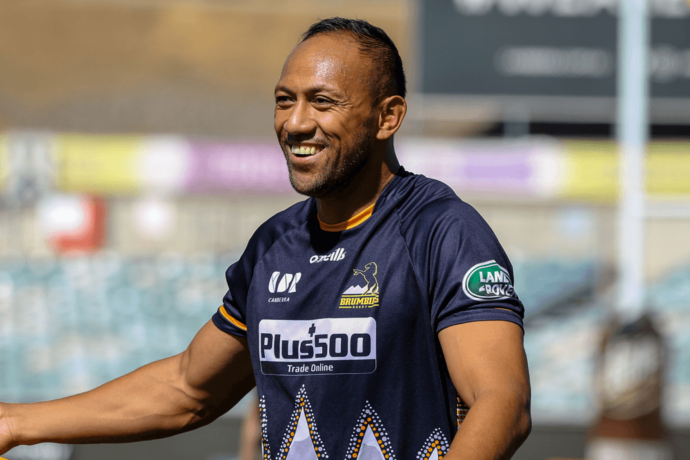 Christian Lealiifano at Brumbies training. Photo: RUGBY.com.au