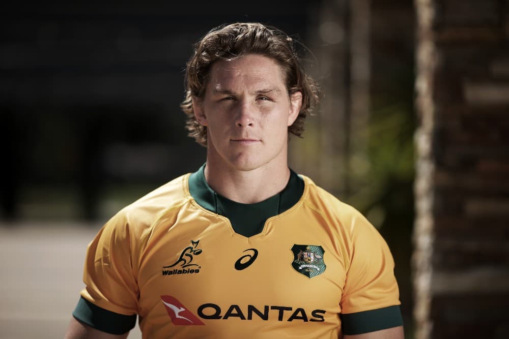 Michael Hooper will run out for his 100th Test for the Wallabies against the All Blacks. Photo: Getty Images