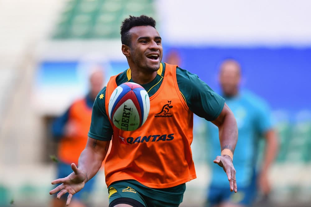 Will Genia was stoked to meet Roger Federer. Photo: Getty Images