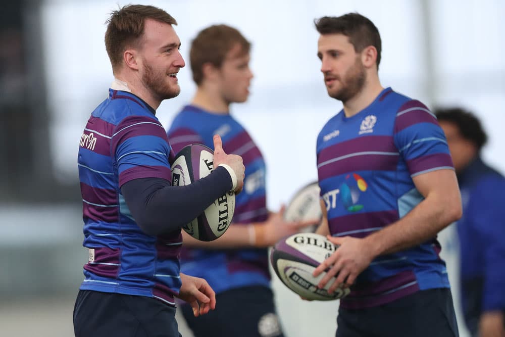 Scotland trains indoors. Photo: Getty Images