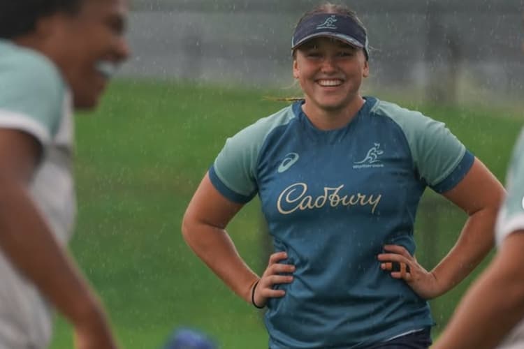 18-year-old Ruby Anderson has been named to debut against the USA. Photo: Wallaroos Media