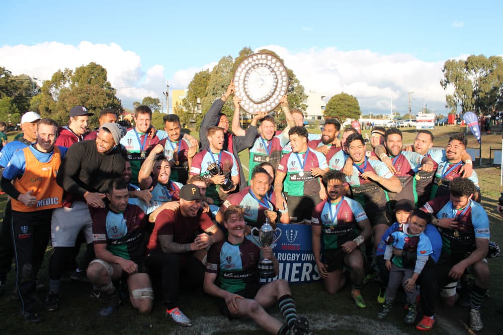 Harlequin took out the Dewar Shield on Saturday. Photo: Victorian Rugby